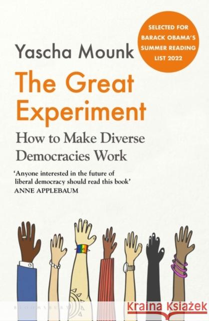 The Great Experiment: How to Make Diverse Democracies Work Yascha Mounk 9781526630155 Bloomsbury Publishing PLC