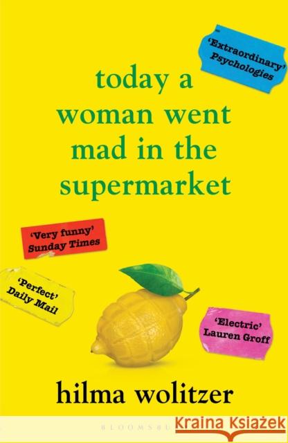 Today a Woman Went Mad in the Supermarket: Stories WOLITZER HILMA 9781526656490