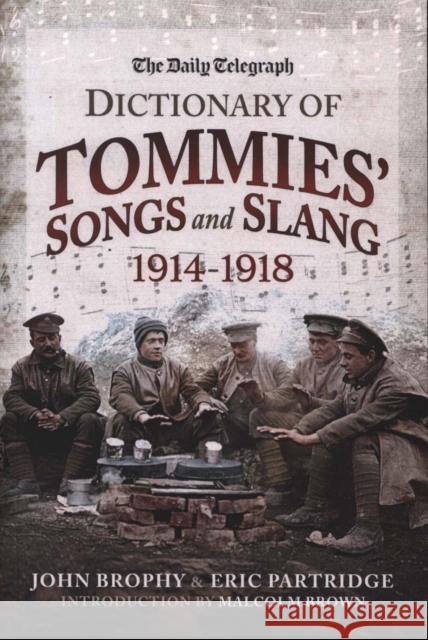 The Daily Telegraph Dictionary of Tommies' Songs and Slang, 1914 - 1918 Brophy, John 9781526760661 Frontline Books