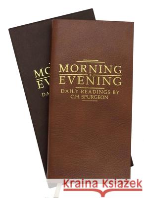 Morning and Evening Tan Leather: Daily Readings by C. H. Spurgeon C. H. Spurgeon 9781527109308 Christian Focus Publications Ltd