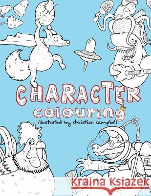 character colouring Campbell, Christian 9781527206427 Christian Campbell