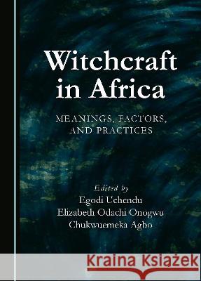 Witchcraft in Africa: Meanings, Factors, and Practices Egodi Uchendu Elizabeth Odachi Onogwu Chukwuemeka Agbo 9781527590267 Cambridge Scholars Publishing