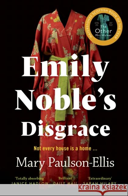 Emily Noble's Disgrace Mary Paulson-Ellis 9781529036190