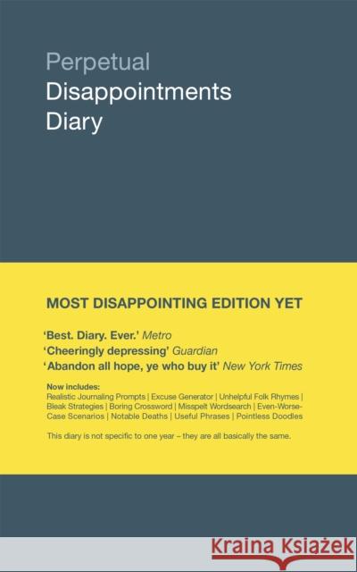 Perpetual Disappointments Diary Nick Asbury   9781529038651 Pan Macmillan
