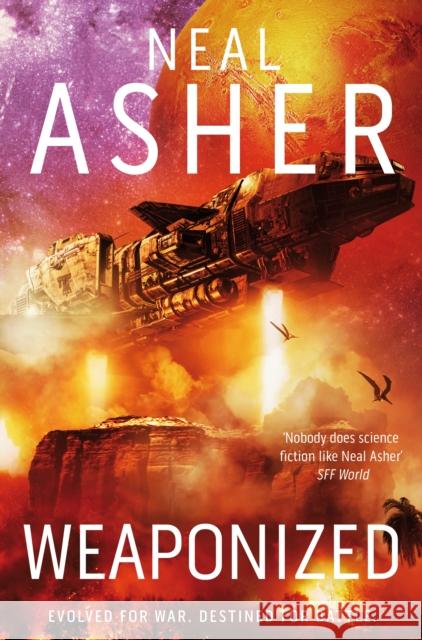 Weaponized Neal Asher 9781529050035 Pan Macmillan