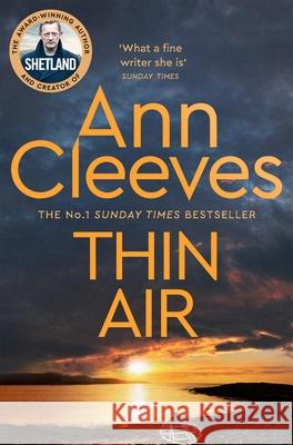 Thin Air Ann Cleeves 9781529050233