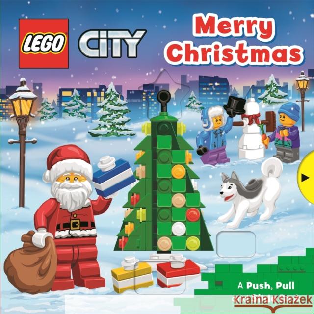 LEGO® City. Merry Christmas: A Push, Pull and Slide Book Macmillan Children's Books 9781529058314 Pan Macmillan