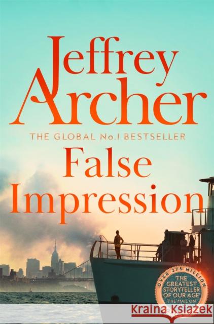 False Impression Jeffrey Archer 9781529060058 Pan Macmillan