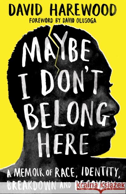 Maybe I Don't Belong Here David Harewood 9781529064148