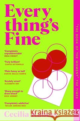 Everything's Fine: The book of the moment Rabess, Cecilia 9781529083194 Pan Macmillan