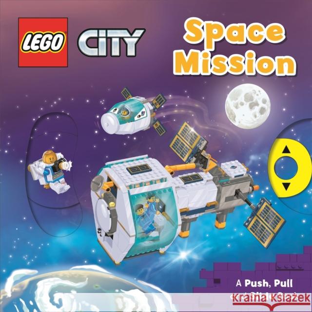 LEGO® City. Space Mission: A Push, Pull and Slide Book Macmillan Children's Books 9781529088526 Pan Macmillan