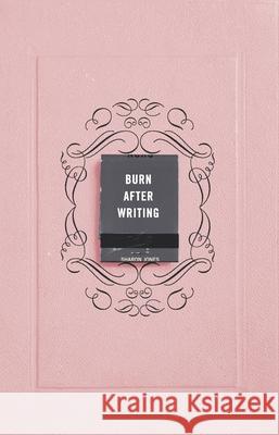 Burn After Writing Sharon Jones 9781529148398