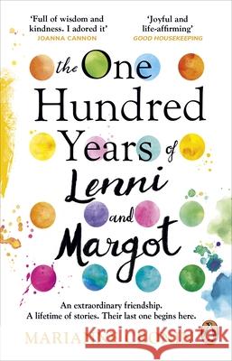 The One Hundred Years of Lenni and Margot Marianne Cronin 9781529176247 Transworld Publishers Ltd