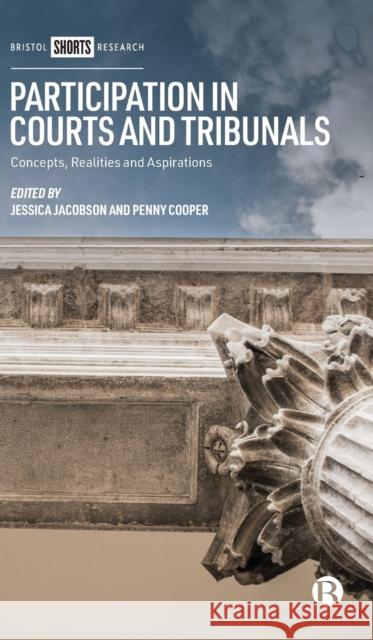 Participation in Courts and Tribunals: Concepts, Realities and Aspirations Kirby, Amy 9781529211290 Bristol University Press