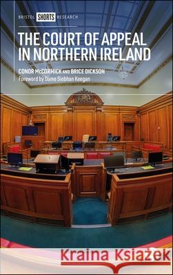 The Court of Appeal in Northern Ireland Conor McCormick Brice Dickson 9781529247015 Bristol University Press