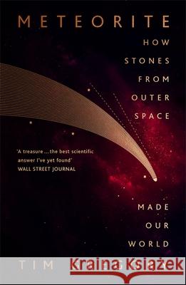 Meteorite: How Stones From Outer Space Made Our World Tim Gregory 9781529327663 John Murray Press