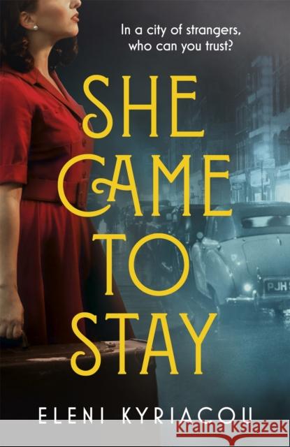 She Came to Stay: The debut novel from the author of THE UNSPEAKABLE ACTS OF ZINA PAVLOU, a BBC2 Between the  Covers pick  9781529337679 Hodder & Stoughton