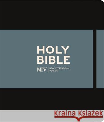 NIV Journalling Black Hardback Bible New International Version 9781529353624