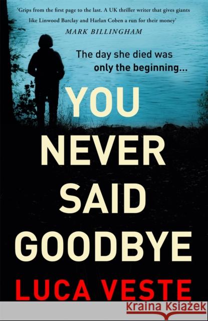 You Never Said Goodbye: An electrifying, edge of your seat thriller Luca Veste 9781529357332 Hodder & Stoughton