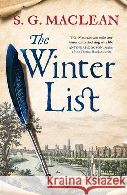 The Winter List: Gripping historical thriller completes the Seeker series S.G. MacLean 9781529414226 Quercus Publishing