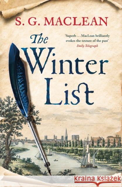 The Winter List: Gripping historical thriller completes the Seeker series S.G. MacLean 9781529414264 Quercus Publishing