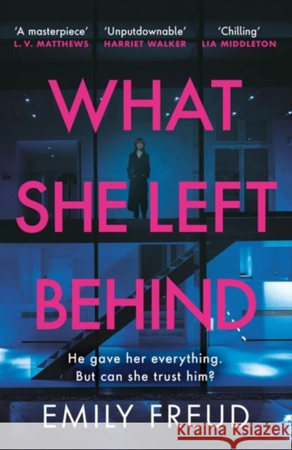 What She Left Behind Emily Freud 9781529421811