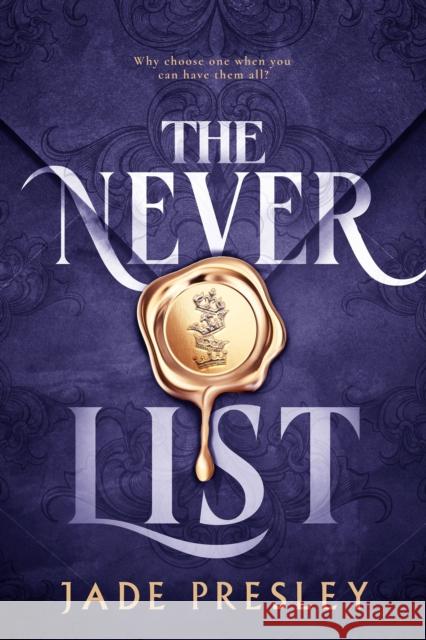 The Never List Jade Presley 9781529445060