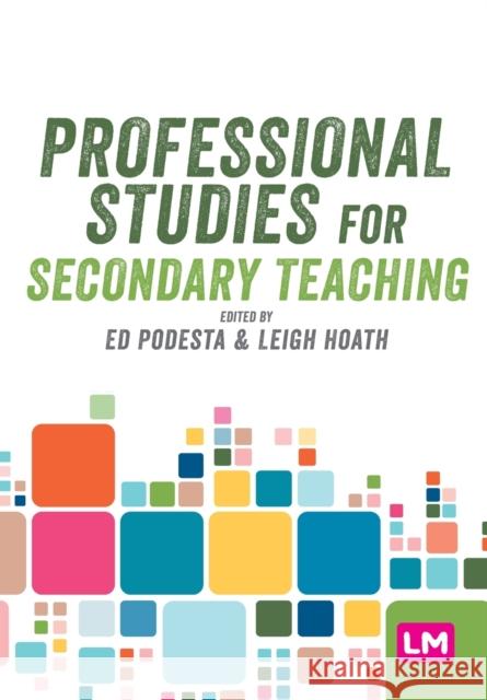 Professional Studies for Secondary Teaching Ed Podesta 9781529610673 Sage Publications Ltd