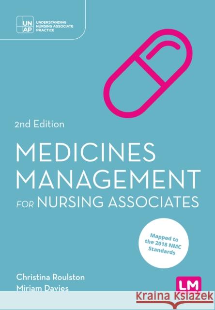 Medicines Management for Nursing Associates Miriam Davies 9781529623017 SAGE Publications Ltd