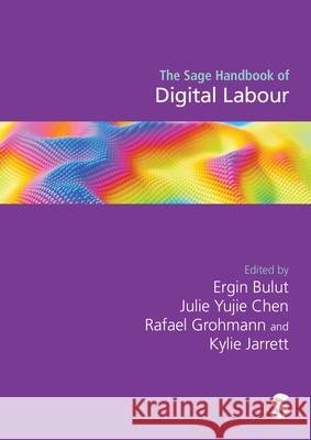 The Sage Handbook of Digital Labour  9781529669831 Sage Publications Ltd