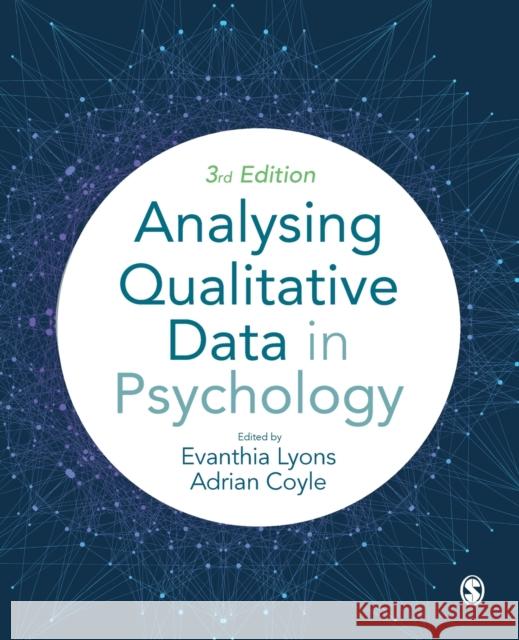 Analysing Qualitative Data in Psychology Evanthia Lyons Adrian Coyle 9781529702095 Sage Publications Ltd