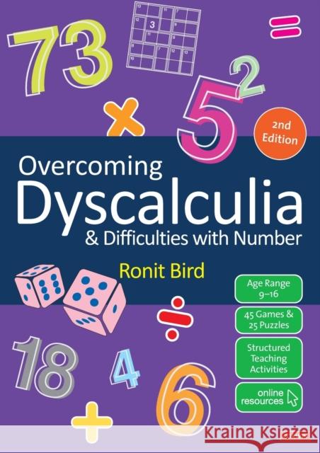 Overcoming Dyscalculia and Difficulties with Number Ronit Bird 9781529767377 SAGE Publications Ltd