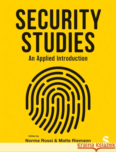 Security Studies  9781529774610 SAGE Publications Ltd