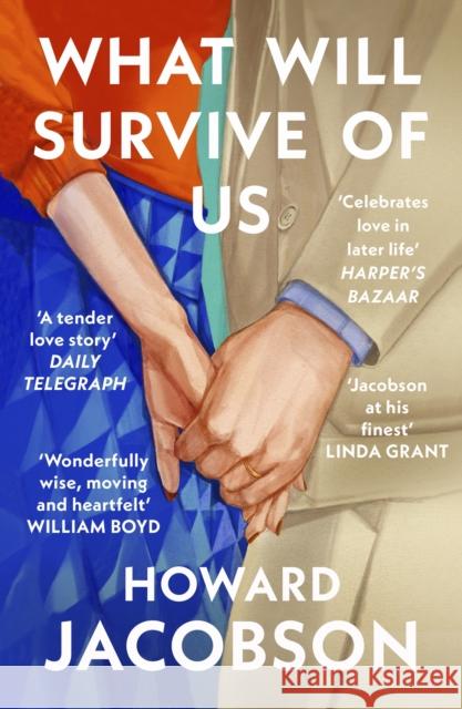 What Will Survive of Us Howard Jacobson 9781529921489