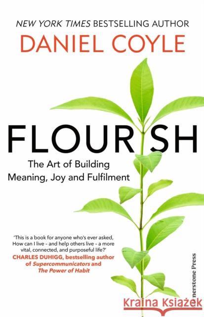 Flourish: The Art of Building Meaning, Joy and Fulfilment Daniel Coyle 9781529925234