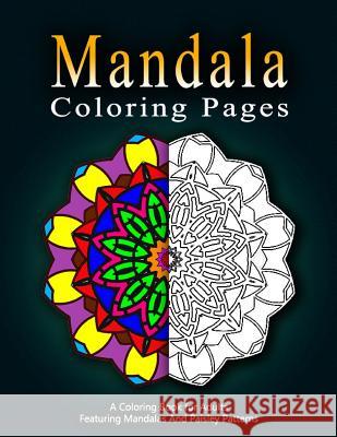 MANDALA COLORING PAGES - Vol.6: adult coloring pages Charm, Jangle 9781530093571 Createspace Independent Publishing Platform