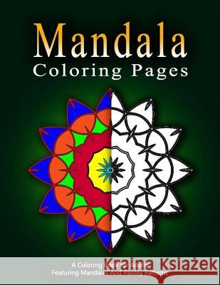 MANDALA COLORING PAGES - Vol.5: adult coloring pages Charm, Jangle 9781530093588 Createspace Independent Publishing Platform