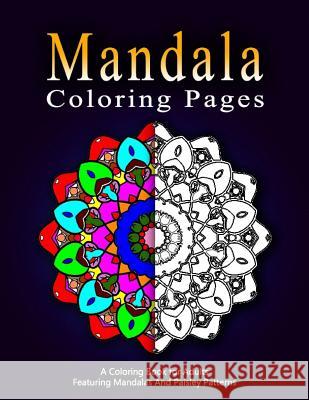 MANDALA COLORING PAGES - Vol.8: adult coloring pages Charm, Jangle 9781530093601 Createspace Independent Publishing Platform