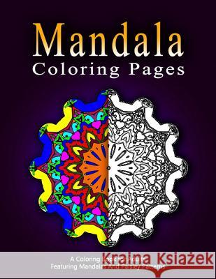 MANDALA COLORING PAGES - Vol.9: adult coloring pages Charm, Jangle 9781530093618 Createspace Independent Publishing Platform