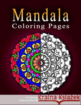 MANDALA COLORING PAGES - Vol.10: adult coloring pages Charm, Jangle 9781530093625 Createspace Independent Publishing Platform