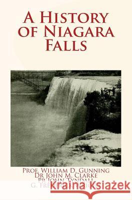 A History of Niagara Falls Pr William D. Gunning Pr John Tyndall Dr John M. Clarke 9781530142927 Createspace Independent Publishing Platform