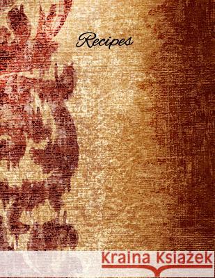 Recipes Wm Journals Parker Moon 9781530159369 Createspace Independent Publishing Platform