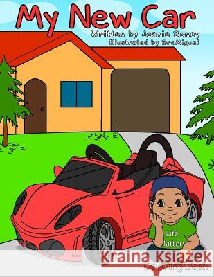 My New Car Coloring Book Joanie Boney 9781530218080