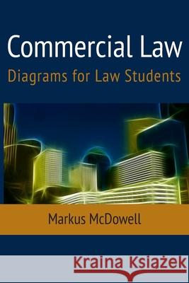 Commercial Law: Diagrams for Law Students Markus McDowell 9781530233380 Createspace Independent Publishing Platform