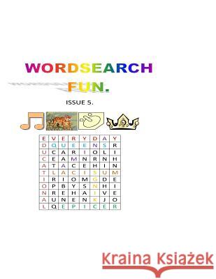 Wordsearch Fun Mrs C. a. Hutchins 9781530240807 Createspace Independent Publishing Platform