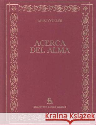 Acerca del Alma Aristotle 9781530320370