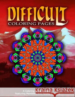 DIFFICULT COLORING PAGES - Vol.10: coloring pages for girls Charm, Jangle 9781530323074 Createspace Independent Publishing Platform