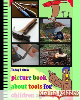 Today I Show: picture book about tools for children age 4-9 Joey Kenson 9781530357499 Createspace Independent Publishing Platform