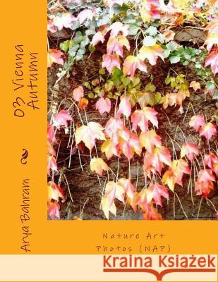 Vienna Autumn: Nature Art Photos (NAP) Bahram, Arya 9781530399024