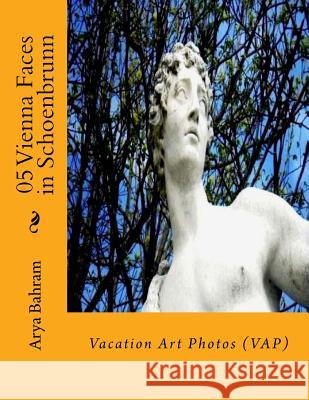 05 Vienna Faces in Schoenbrunn: Vacation Art Photos (VAP) Bahram, Arya 9781530412891 Createspace Independent Publishing Platform